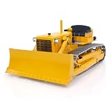 Wheelfun bulldozer D7 métal, lame relevable, lumières et son photo 2
