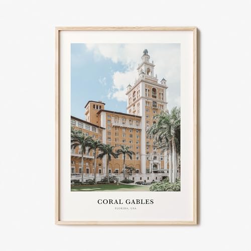 Generic Coral Gables Print, Coral Gables Photo Poster,