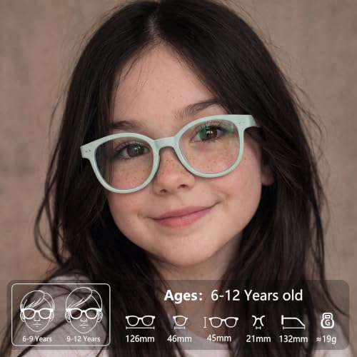Image of EYEBUDDY Blue Light Glasses for Kids Boys Girls,Computer Gaming Bluelight Glasses,Fake Glasses for Ages 2-12