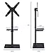 Mount-It! Portable TV Floor Stand with Mount - Tall Pedestal Television Stand with Free-Standing Base, Ideal for Presentations, Tradeshows, Outdoors, Home and Office Use, Fits Up to 70 Inch Screens