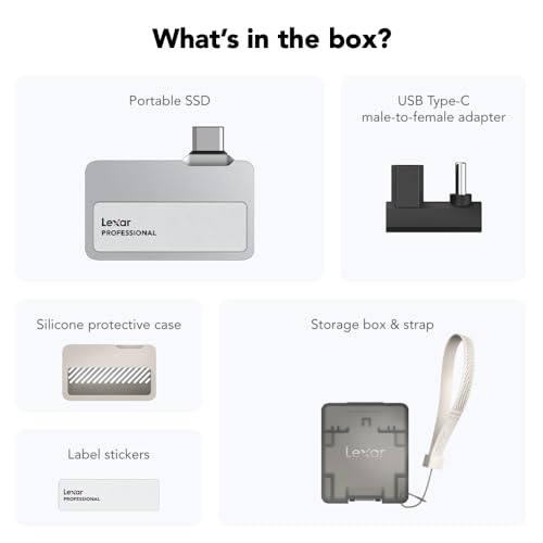 Lexar 1TB Go Portable SSD, 1050MB/s Read, USB 3.2 Gen 2, Ultracompact - image 9