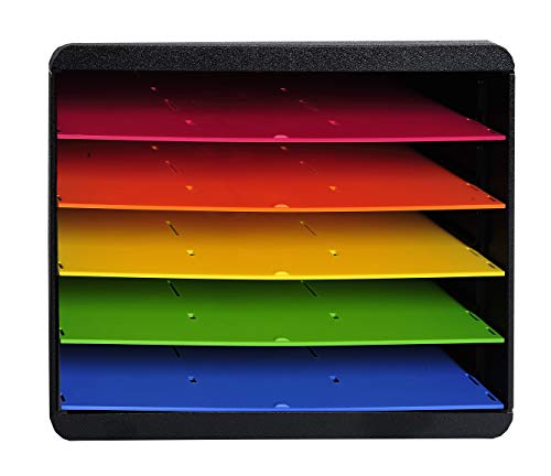 Trieur Horizon Exacompta caisson de rangement 5 compartiments pour dossier A4+