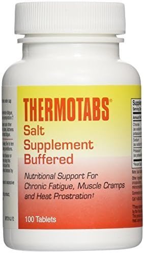Thermotabs Salt Supplement Buffered - 100 Tablets (Pack of 3) by Thermotabs