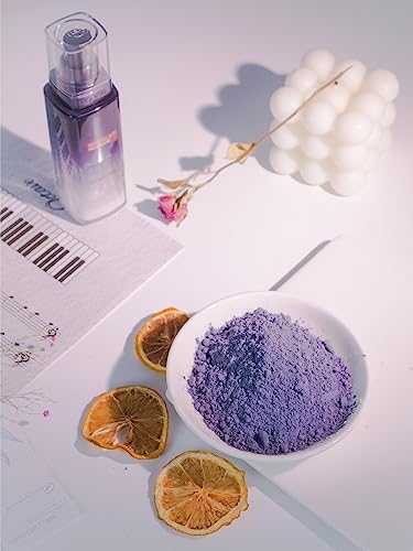 Image of TeeLux Butterfly Pea Flower Powder, Natural Butterfly Pea Flower Tea for Blue & Purple Drinks and Food Coloring, Caffeine-Free, 7oz /200g (Pack of 2)