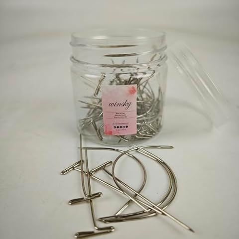 Winsky Hand Sewing Needle Kit, Heavy Duty Household Hand Needles for for Upholstery, Carpet, Leather, Canvas Repair Cover