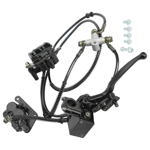 Rear Left Hydraulic Twin Brake Caliper Assembly with Master Cylinder