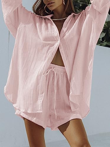 Image of Fixmatti Women Jumpsuit Low V Neck Drawstring Waisted Long Pant Romper Outfits