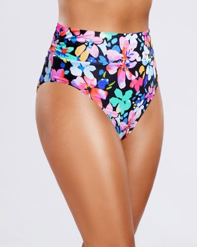 Holipick High Waisted Bikini Bottoms Tummy Control Swimsuit Bottom High Cut Bathing Suit Swim Bottom3