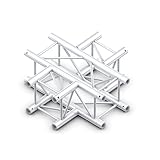  Milos Pro-30 Square G Truss - Cross 4-way QCVU41-90° corner - heavy duty - silver - G