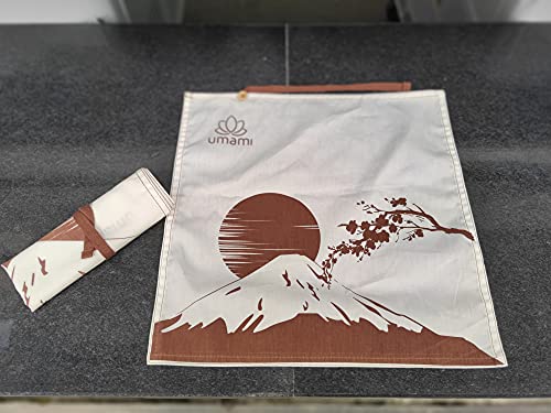 Umami Pack of 2 Fabric Towels, Original, 22.8 x 1.6 cm (Set of 2) - Image 3
