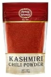 Spicy World Kashmiri Chili Powder 2 Ounce bag | All Natural Low Heat, Red Chili Powder - Red Pepper Powder