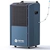 190 pints commercial dehumidifier with pump for basements industrial heavy duty commercial grade portable dehumidifiers for large spaces warehouse grow room water damage restoration  urban country home decor
