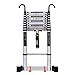 Produktbild Klappstufen Multifunktionale Teleskopleiter Hoch Erweiterung Leitern mit Haken, Aluminium Heavy Duty Longest Folding Stufenleitern Trittleiter (Size : 5.1m)