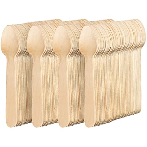 MATANA 200 Cucharaditas de Madera Ecológicas Cover