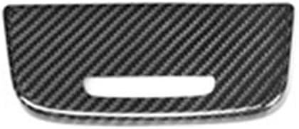 New Carbon Fiber Center Storage Box Cover Compatible with Porsche Panamera 971 2017-2020 (One PC)