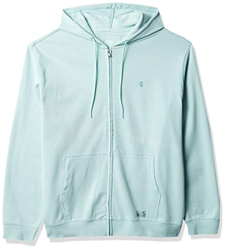 IZOD Men's Tall Saltwater Long Sleeve French Terry Full Zip Hoodie Sweatshirt, Angel Blue, 3X-Large Big IZOD Men's Tall Saltwater Long Sleeve French Terry Full Zip Hoodie Sweatshirt, Angel Blue, 3X-Large Big