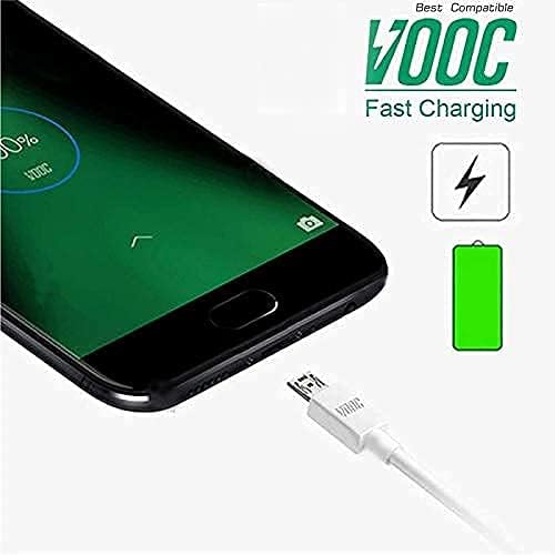 Micro USB Cable 3FT Android Charger, SMALLElectric Micro USB Charger Cable Long Android Phone Charger Cord for Samsung Galaxy S7 S6 Edge J7 S5,Note 5 4,LG 4 K40 K20,MP3,Kindle,Tablet,White