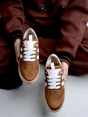 Image of Shoetopia Women's Casual Sneakers || Stylish Lace-Up Sports Shoes with Comfortable Sole || Lightweight Daily Footwear Walking & Running Shoes