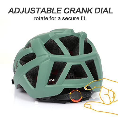 Rrk Adult Road Bike Helmet, Men Women Mountain Helmet With Detachable Visor, 2 Sizes For Youth Adult Cycling #TOP5