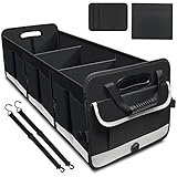 AOPHY Trunk Organizer for Car, Car Storage Organizer with Non-Slip Bottom Strips, 95L Large Capacity