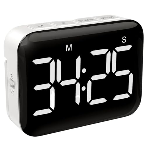 Minuterie numérique LED avec volume et luminosité modulables - 2