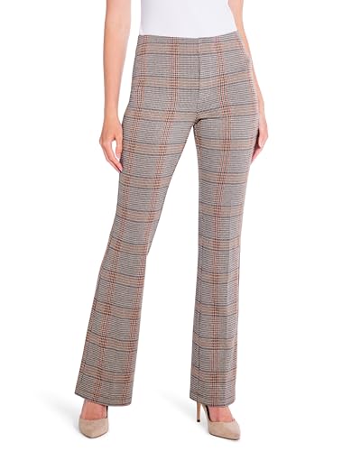 NIC+ZOE Women's 31" Sketched Plaid Bootcut Pant2