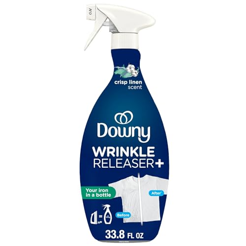 Downy Wrinkle Releaser Fabric Refresher Crisp Linen Scent 33.8 fl oz 1 L