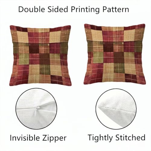 Housse de coussin imperméable 45x45 anti-tache pour canapé - 7