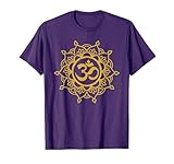 Aum Mandala Retro Om Hinduism Symbol Sacred Geometry Gift T-Shirt