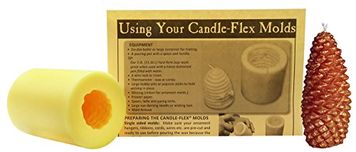 Mann Lake "Pine Cone" Candle Mold