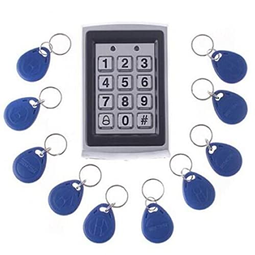 1 Pieza Lector de Tarjetas Electrónico de Control para Puertas con Soporte de Múltiples Usuarios y Opciones Flexibles de Apertura