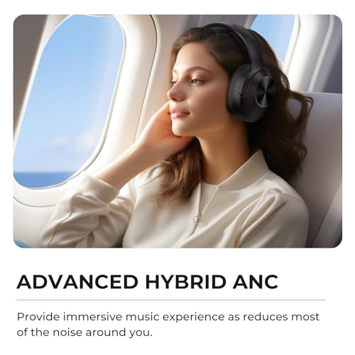 Image of E7 Wireless Bluetooth Headphones with Rich Bass, Clear Calls, Bluetooth 5.0, 30 Hours Playtime, Comfort Fit