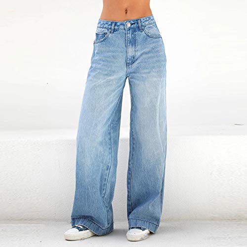 Women's Anotherchill Sweatpant Jeans 2025 High Waisted Denim Pants Drawstring Baggy Wide Leg Jean Casual Baggy Pant3