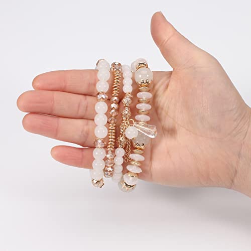 Bohemia Bracelets for Women Vintage Stackable Beads Bracelets Charm Stretch Beach Jewelry4