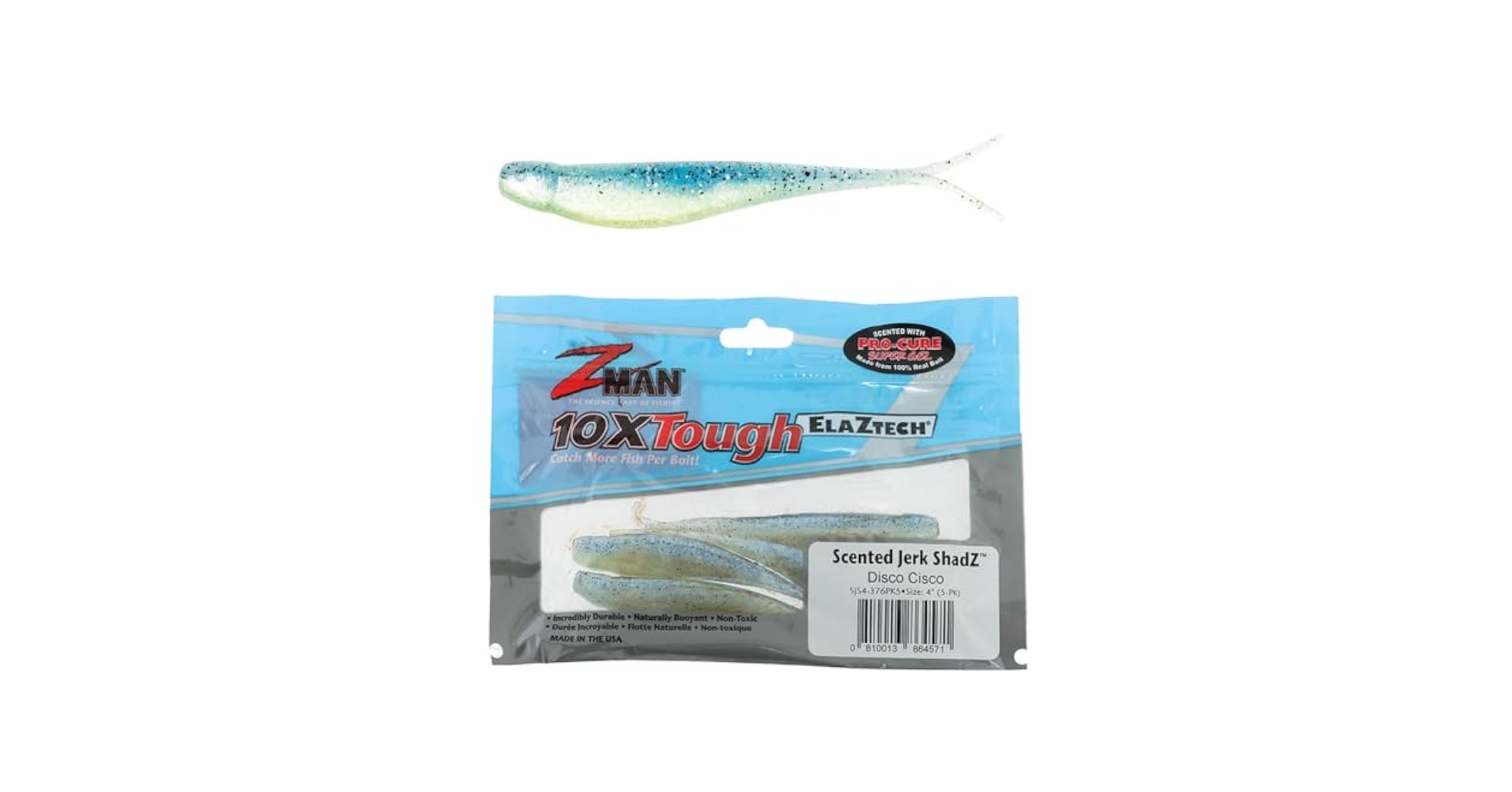 Amazon.com : Z-Man SJS4-376PK5 Scented Jerk Shadz 4