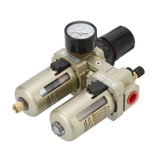 Regulador de presión de filtro de aire comprimido G1/4 con manómetro 150PSI