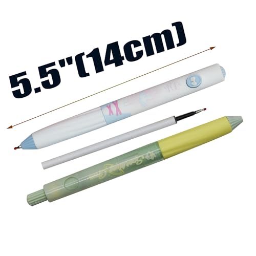Bolígrafos gel retractables negros x8 Lopenle miniatura 6