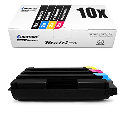 Toner Kyocera 4 x TK520 590 BK Eurotone pour stabiliser vos impressions Mita FS