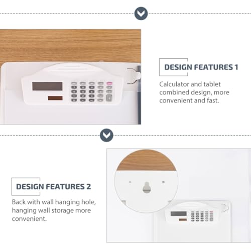 Porte-documents avec calculatrice pour optimiser la prise de note