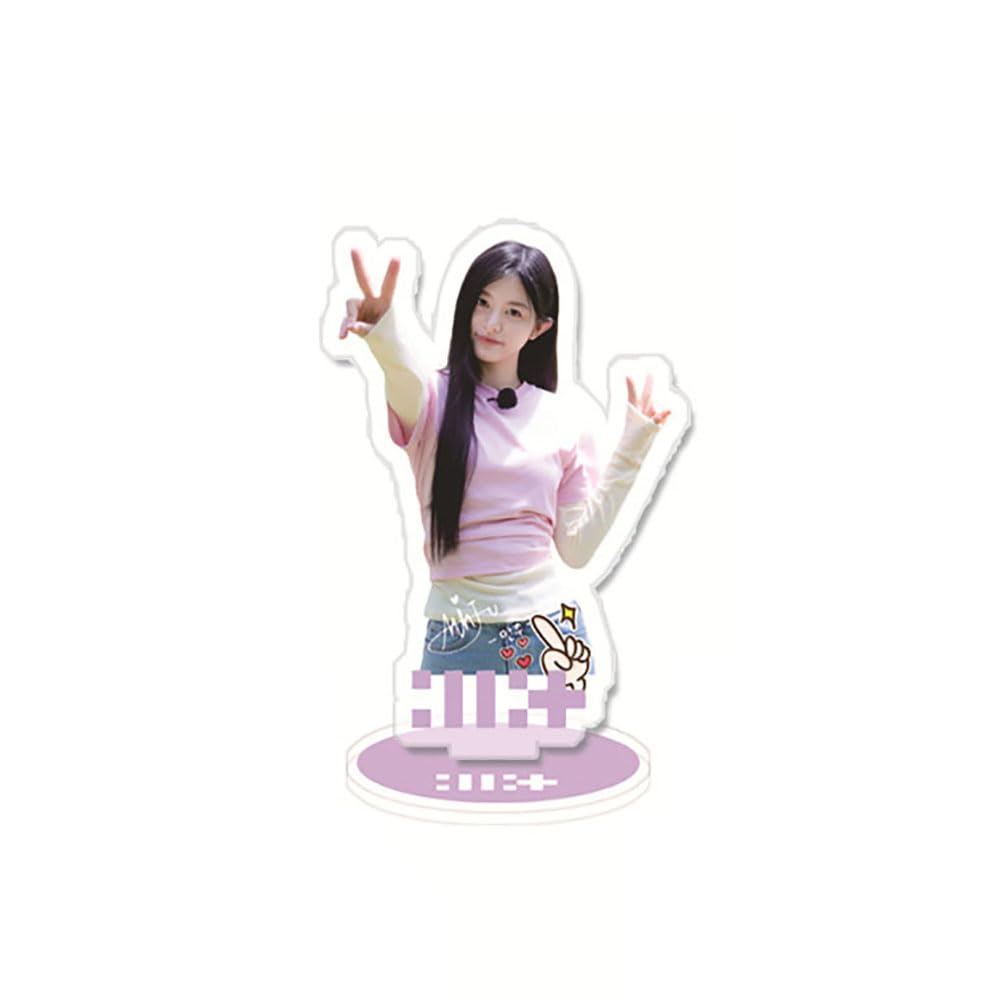 Ariesxin Kpop ILLIT Acrylic Stand Figure Wonhee Moka Yunah Minju
