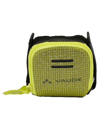 VAUDE Satteltasche Race Light L Luminum, sehr leicht mit Klett-Befestigung, mit reflektierendem Hauptmaterial, Bright Green, Einheitsgröße
