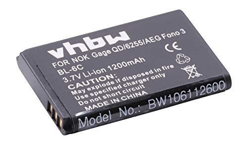 vhbw Batterie Li-ION pour Nokia N-Gage QD / E70