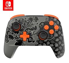 PDP REMATCH GLOW Wireless Nintendo Switch Pro Controller, Full Motion Controls – Licensed for Nintendo Switch. & Lite & OLE…