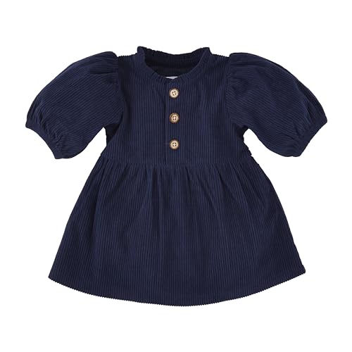 Mud Pie Baby Girls Children Solid Corduroy Dress