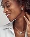 Kendra Scott Ari Heart Stud Earrings for Women, Fashion Jewelry, 14k Gold-Plated, Turquoise Magnesite