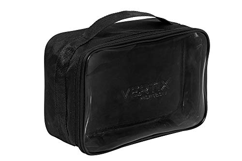 Necessaire Vertix, Vertix, Preta/Transparente