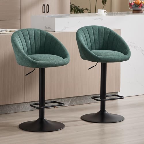 Molteplici usi: Il design unico di questa sedia da bar le permette di adattarsi a diversi stili di bar, cucina e bancone.