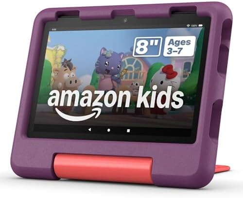 2024 Grape Fire HD 8 Kids tablet, 32 GB | Amazon
