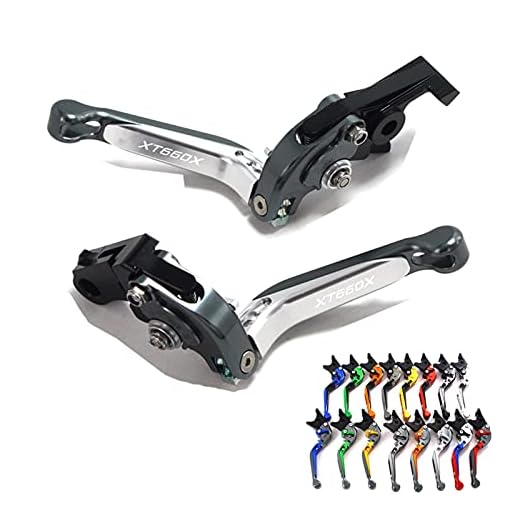 Alavancas da embreagem de Moto Para YAMAHA XT660X XT 660X XT660 2004-2013 2012 2011 Acessórios De Motocicleta Dobrável Extensível Ajustável Freios Alavanca De Embreagem Alavancas de Freio de Moto