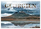 Georgien - Neuzeit-Chroniken (Wandkalender 2025 DIN A3 quer), CALVENDO Monatskalender: Zwischen den sanften Ufern des Schwarzen Meeres und den weiten ... die sich zum Kaspischen Meer erstrecken.